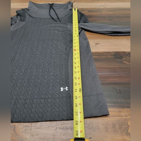 UNDER ARMOUR THREADBORNE SEAMLESS LAYER VANISH LONG SLEEVE THUMBHOLES SIZE M - Picture 8 of 9